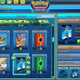 Pokémon TCGO's battle deck selection screen.